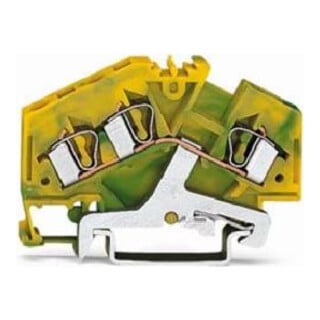 WAGO GmbH& Co. KG Bornier de terre 0,08-4 mm² vert/jaune 281-637