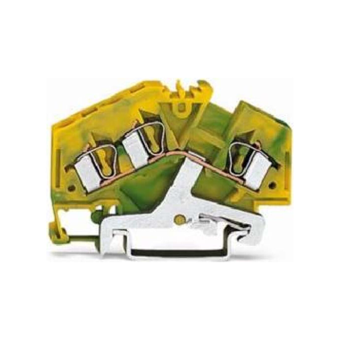 WAGO GmbH& Co. KG Bornier de terre 0,08-4 mm² vert/jaune 281-637