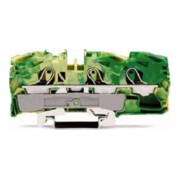 WAGO GmbH& Co. KG Bornier de terre 3 conducteurs, TS 35 2016-1307-1