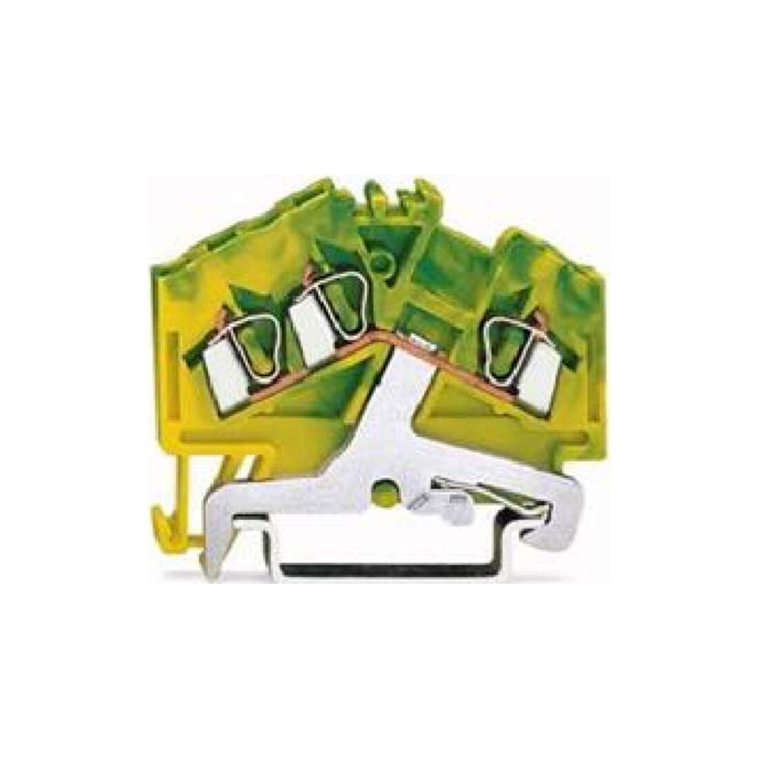 WAGO GmbH& Co. KG Bornier de terre vert/jaune 0,08-2,5 mm² 280-637