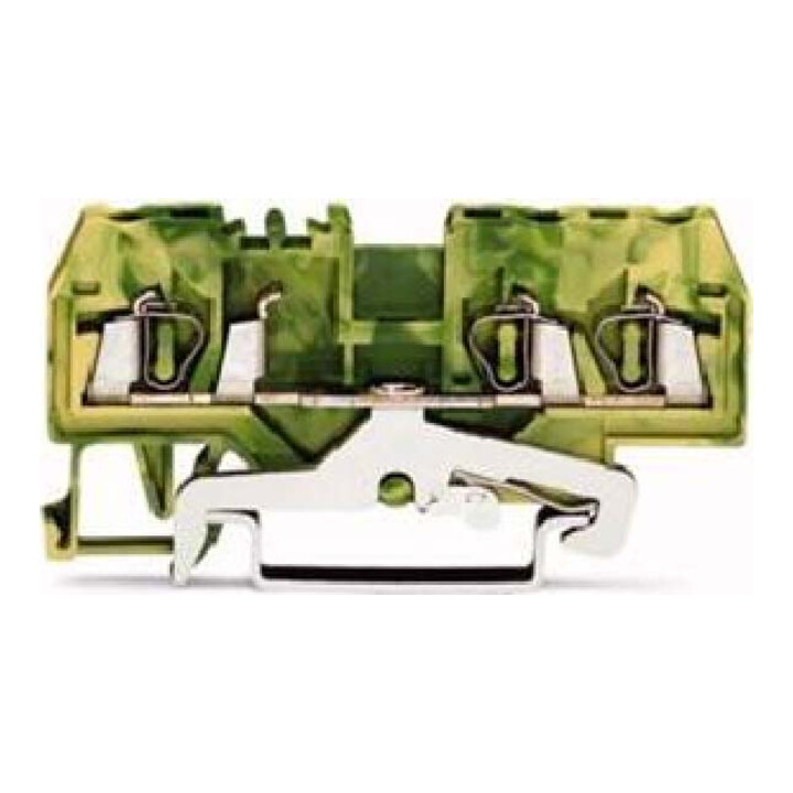 WAGO GmbH& Co. KG Bornier de terre vert/jaune 0,08-2,5 mm² 280-687
