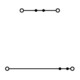 WAGO GmbH& Co. KG Bornier double étage 0,08-2,4 mm² gris I/I 870-501