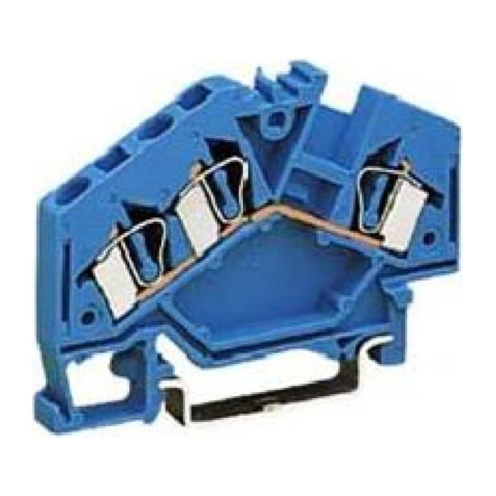 WAGO GmbH& Co. KG Bornier passage bleu 0,08-4 mm² 281-651