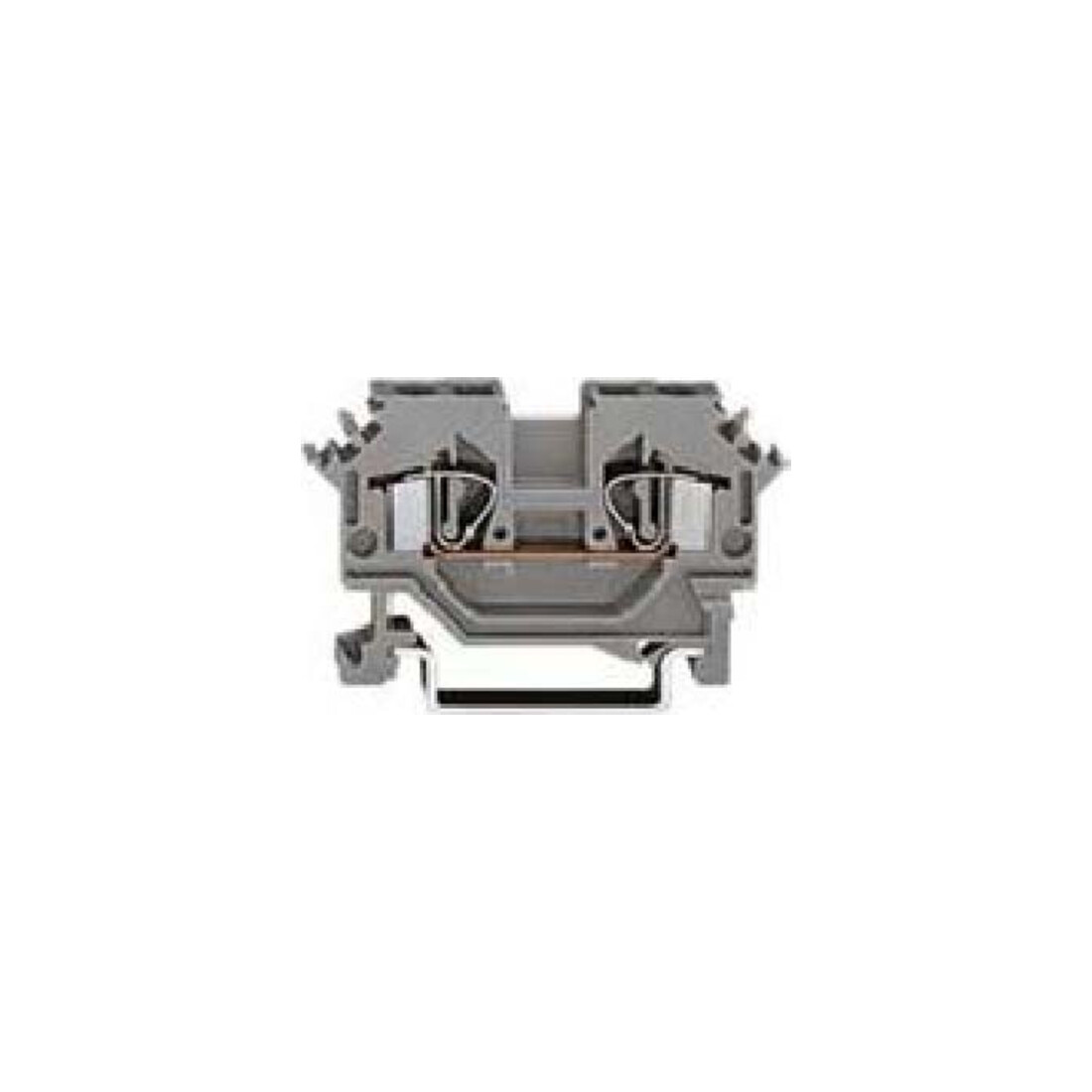 WAGO GmbH& Co. KG Bornier traversant 0,08-4 mm² gris 281-601