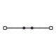 WAGO GmbH& Co. KG Bornier traversant gr 2L 1p TS35 2016-1201
