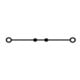 WAGO GmbH& Co. KG Bornier traversant gr 2L 1p TS35 2016-1201