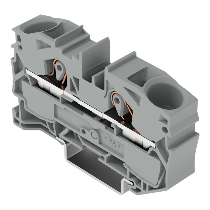 WAGO GmbH& Co. KG Bornier traversant gr 2L 1p TS35 2016-1201