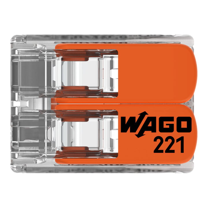 WAGO GmbH& Co. KG Compact-Verbindungsklemme 2-Leiter bis 4qmm 221-412