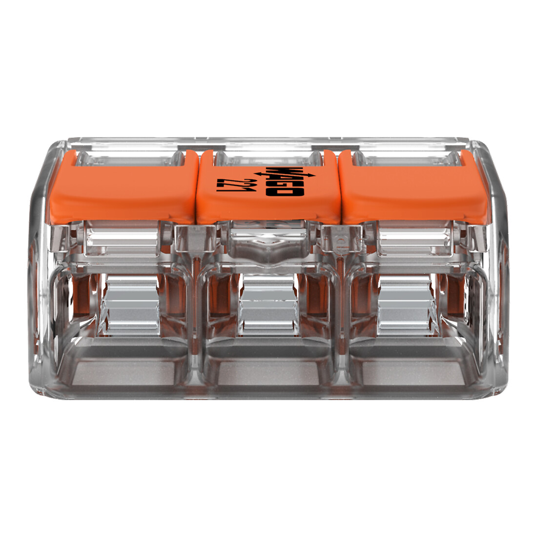 WAGO GmbH& Co. KG Compact-Verbindungsklemme 3-Leiter bis 4qmm 221-413