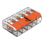WAGO GmbH& Co. KG Compact-Verbindungsklemme 5-Leiter bis 4qmm 221-415-2