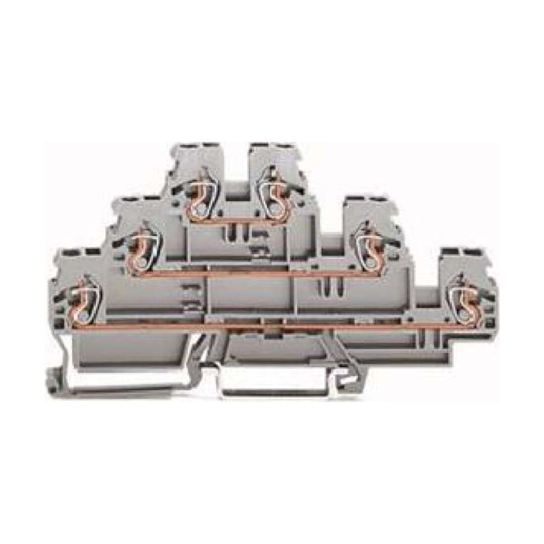 WAGO GmbH& Co. KG Connecteur à trois niveaux 0,08-2,5/4 mm² L/I/L 870-551