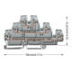 WAGO GmbH& Co. KG Connecteur à trois niveaux 0,08-2,5/4 mm² L/I/L 870-551
