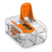 WAGO GmbH& Co. KG Connecteur compact 2 conducteurs jusqu’à 4 mm² 221-412-1