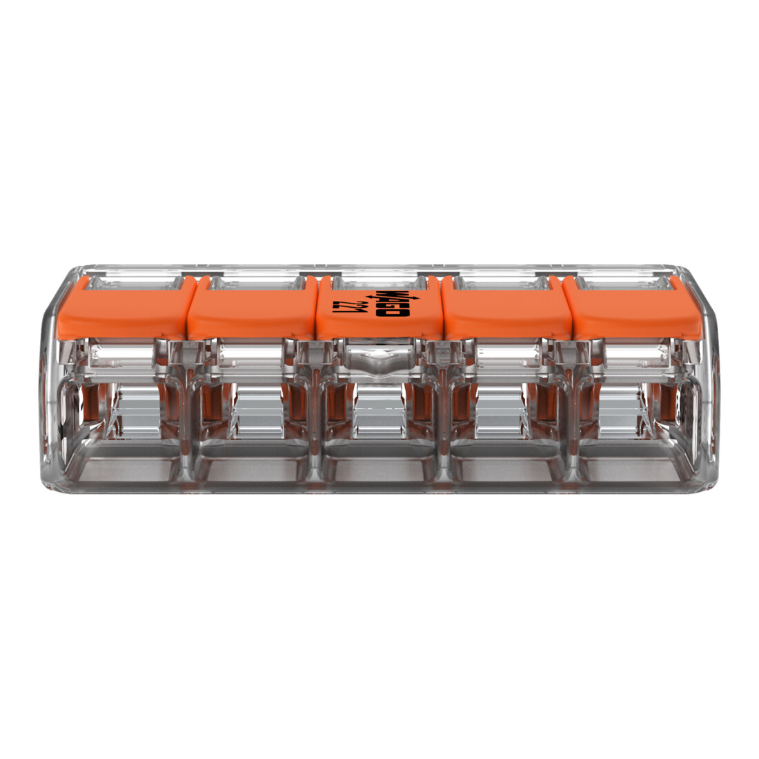 WAGO GmbH& Co. KG Connecteur compact 5 conducteurs jusqu’à 4 mm² 221-415
