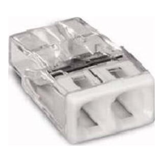 WAGO GmbH& Co. KG Connecteur de boîte de jonction 2x 0,5-2,5 blanc 2273-202