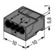 WAGO GmbH& Co. KG Connecteur de boîte de jonction dgr 4x0,6-0,8mm 243-204