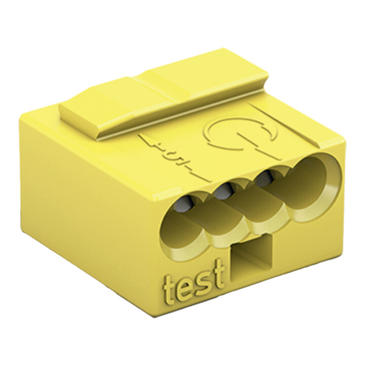 WAGO GmbH& Co. KG Connecteur de boîte de jonction pour 4x0,6-0,8 mm 243-504