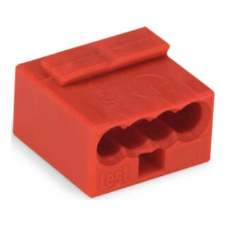 WAGO GmbH& Co. KG Connecteur de borne rouge 4x0,6-0,8mm 243-804
