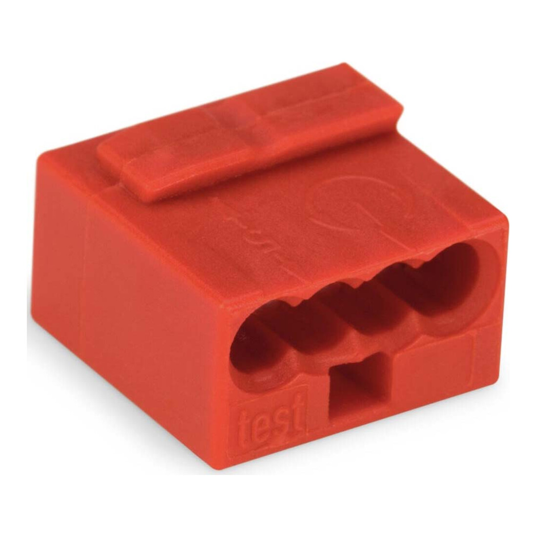WAGO GmbH& Co. KG Connecteur de borne rouge 4x0,6-0,8mm 243-804