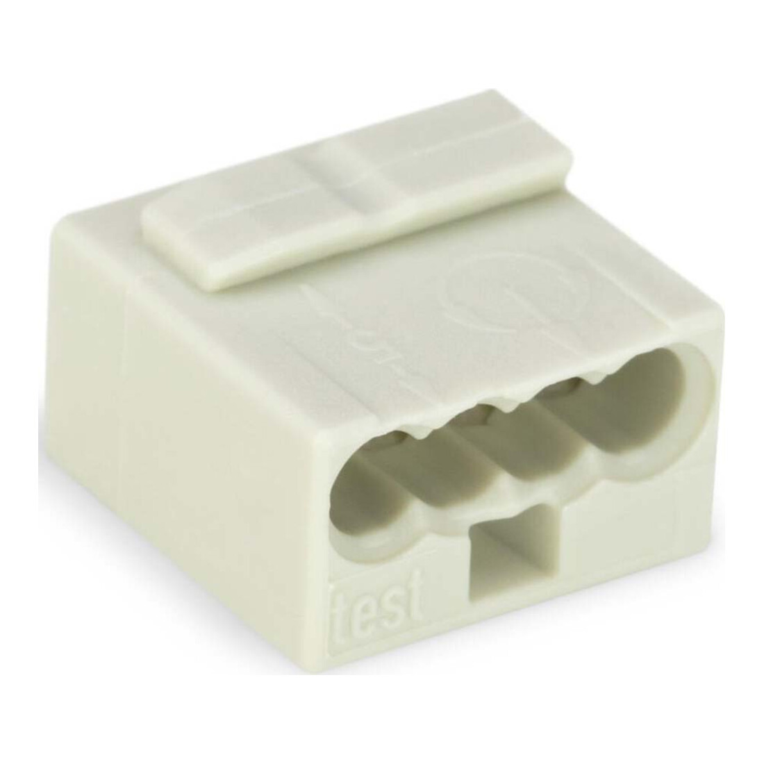 WAGO GmbH& Co. KG Connecteur de bornier lgr 4x0,6-0,8mm 243-304