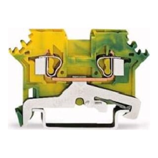 WAGO GmbH& Co. KG Connecteur de conducteur de protection 0,08-2,5 mm² vert/jaune 280-607