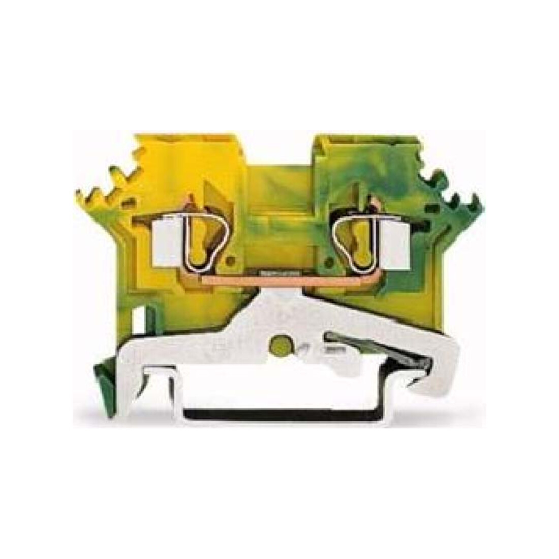 WAGO GmbH& Co. KG Connecteur de conducteur de protection 0,08-2,5 mm² vert/jaune 280-607
