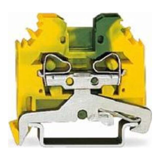 WAGO GmbH& Co. KG Connecteur de conducteur de protection 0,08-4 mm² vert/jaune 281-107