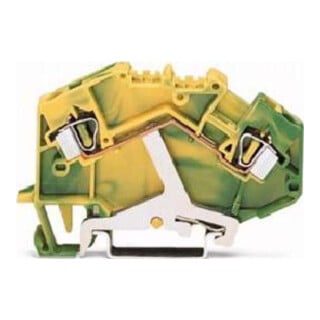 WAGO GmbH& Co. KG Connecteur de conducteur de protection 0,08-4 mm² vert/jaune 781-607