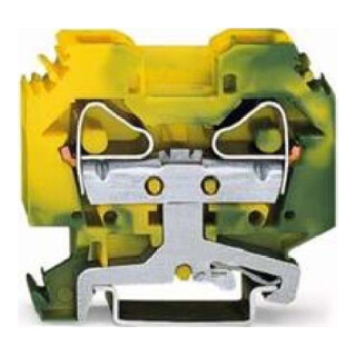 WAGO GmbH& Co. KG Connecteur de conducteur de protection 0,2-16 mm² vert/jaune 283-107