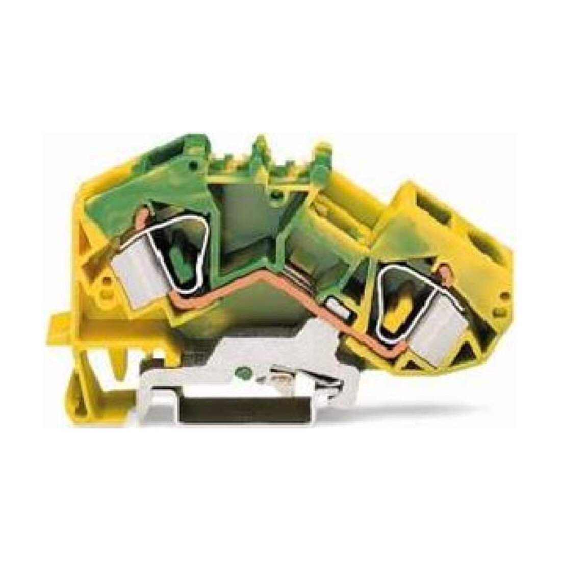 WAGO GmbH& Co. KG Connecteur de conducteur de protection 0,2-16 mm² vert/jaune 783-607