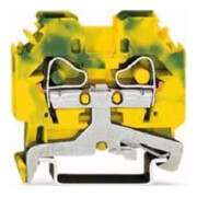 WAGO GmbH& Co. KG Connecteur de conducteur de protection 0,2-6 mm² vert/jaune 282-107-1