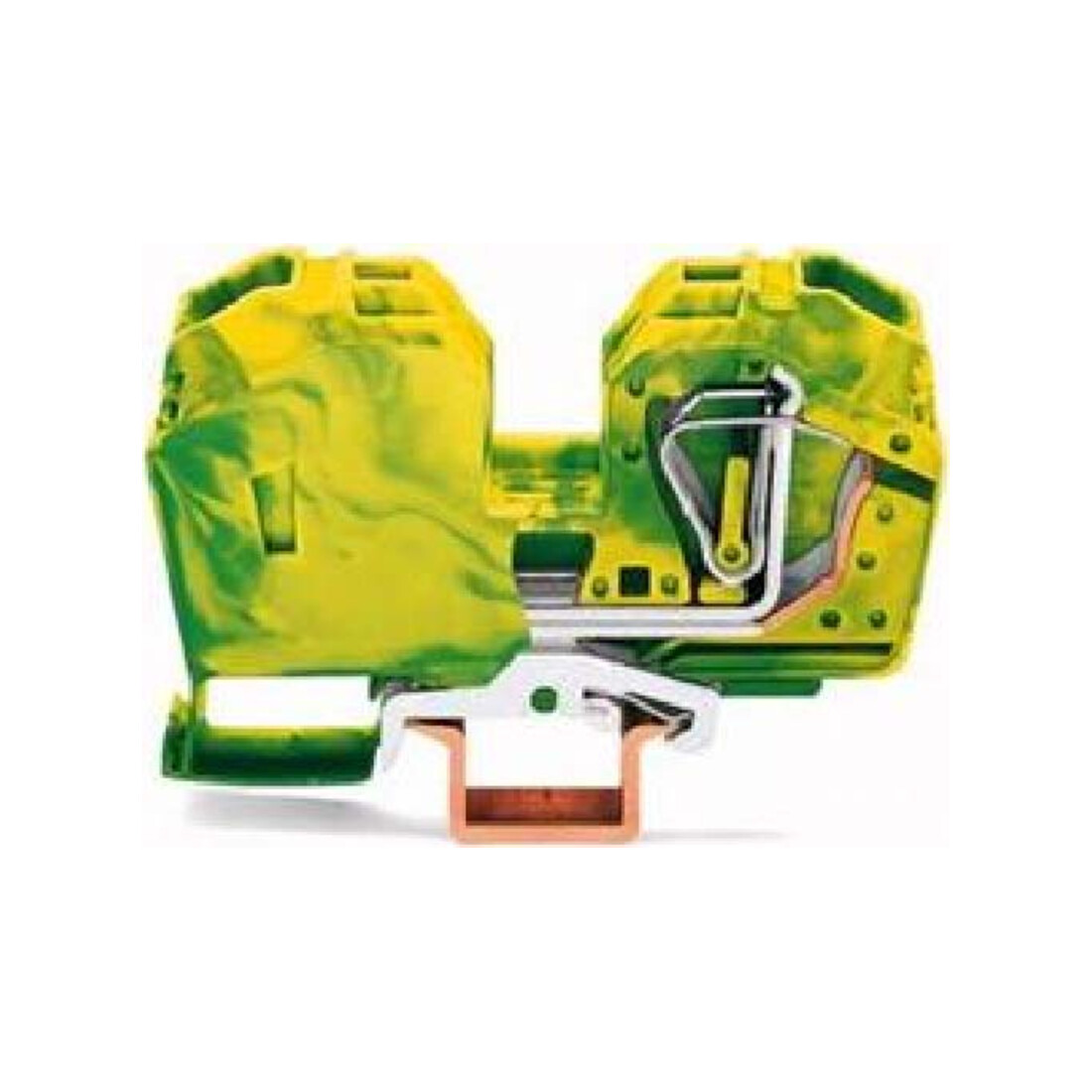 WAGO GmbH& Co. KG Connecteur de conducteur de protection 6-35 mm² vert/jaune 285-637