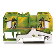 WAGO GmbH& Co. KG Connecteur de conducteur de protection vert/jaune 0,08-4 mm² 281-907-1