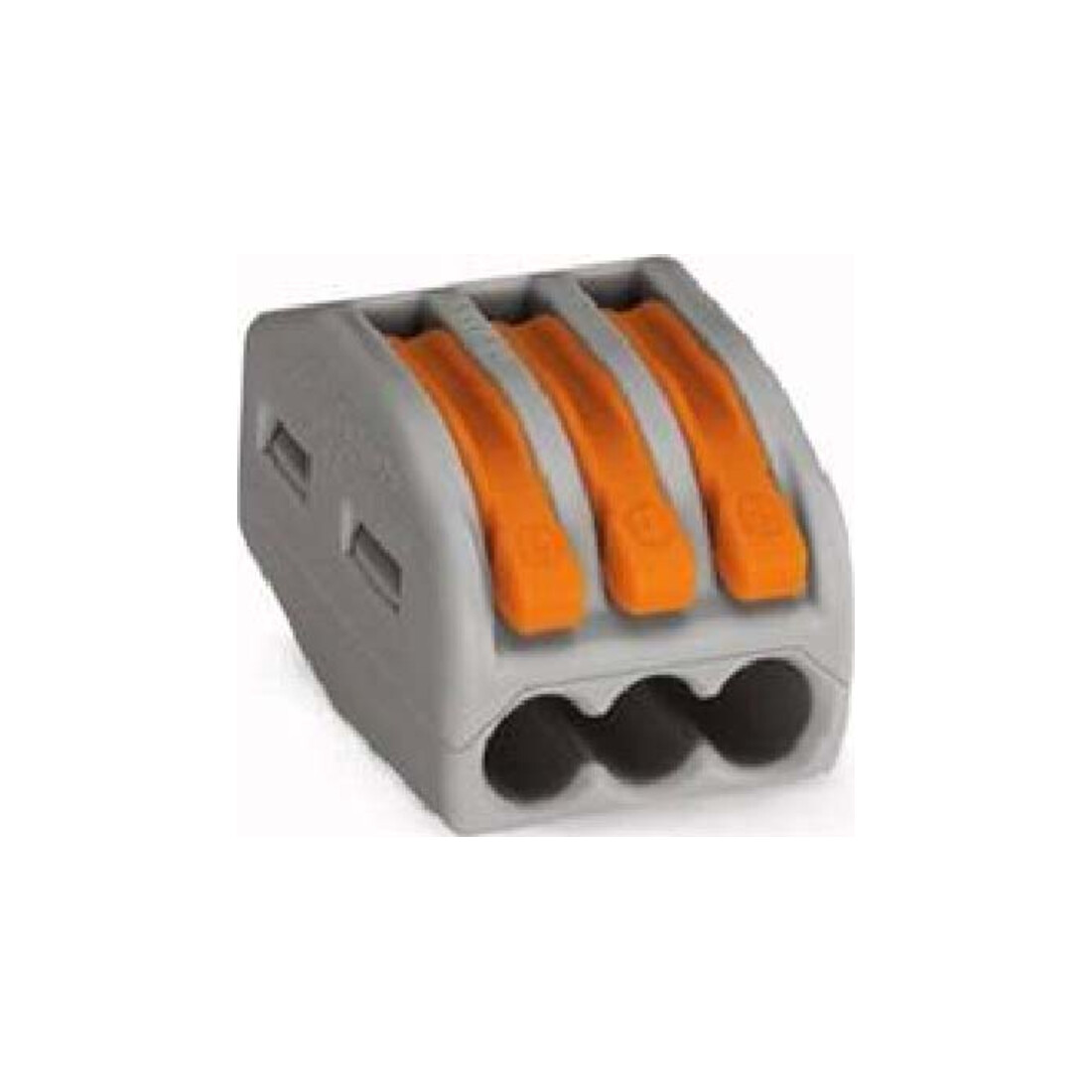WAGO GmbH& Co. KG Connecteur de connexion 3x0,08-4mm² vert 222-413