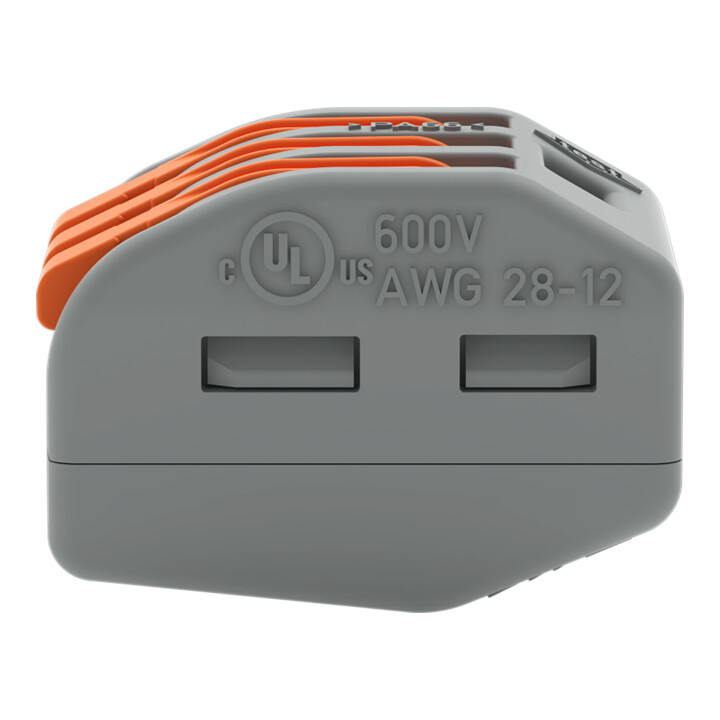 WAGO GmbH& Co. KG Connecteur de connexion 3x0,08-4mm² vert 222-413