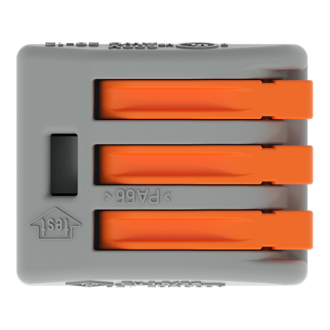 WAGO GmbH& Co. KG Connecteur de connexion 3x0,08-4mm² vert 222-413