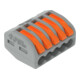 WAGO GmbH& Co. KG Connecteur de connexion 5x0,8-4qmm vert 222-415