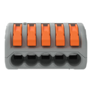 WAGO GmbH& Co. KG Connecteur de connexion 5x0,8-4qmm vert 222-415-5