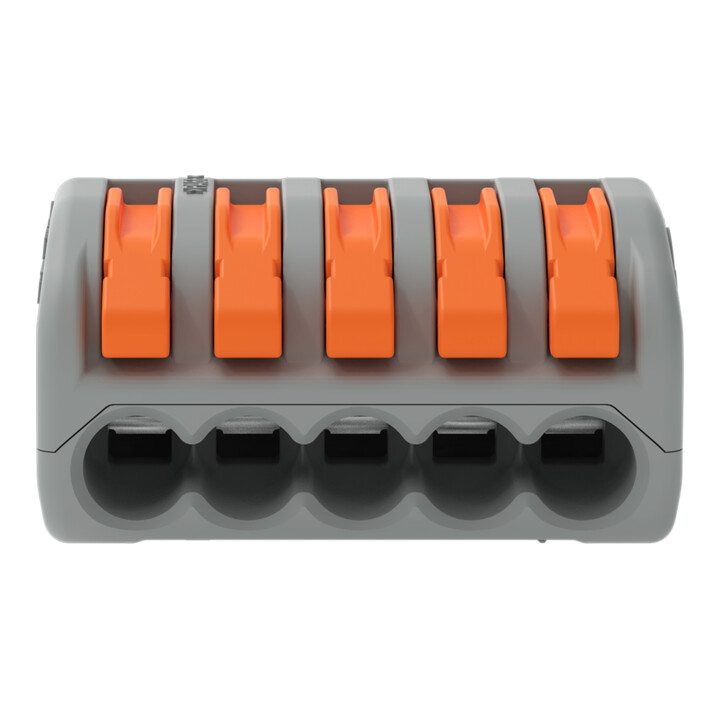 WAGO GmbH& Co. KG Connecteur de connexion 5x0,8-4qmm vert 222-415