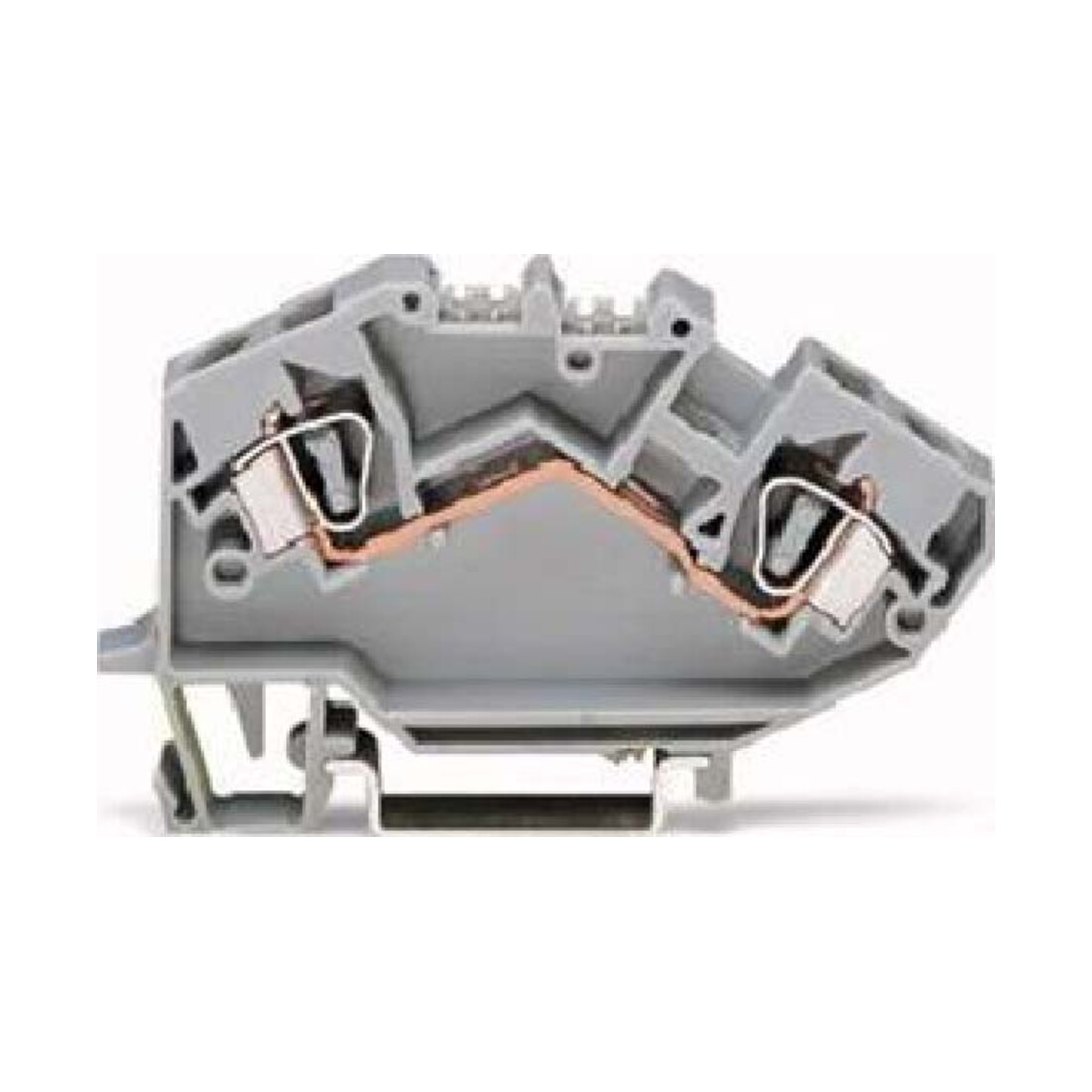 WAGO GmbH& Co. KG Connecteur de dérivation 0,2-6 mm² gris 782-601