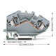 WAGO GmbH& Co. KG Connecteur de dérivation 0,2-6 mm² gris 782-601