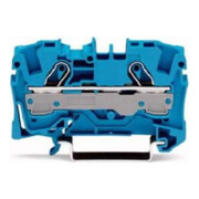WAGO GmbH& Co. KG Connecteur de dérivation 0,5-6/10qmm bleu, 2L 2006-1204-1