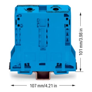 WAGO GmbH& Co. KG Connecteur de dérivation 35-95 mm² bleu 285-194