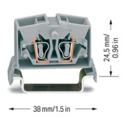 WAGO GmbH& Co. KG Connecteur de dérivation gr 2x0,08-2,5mm² 264-731-5