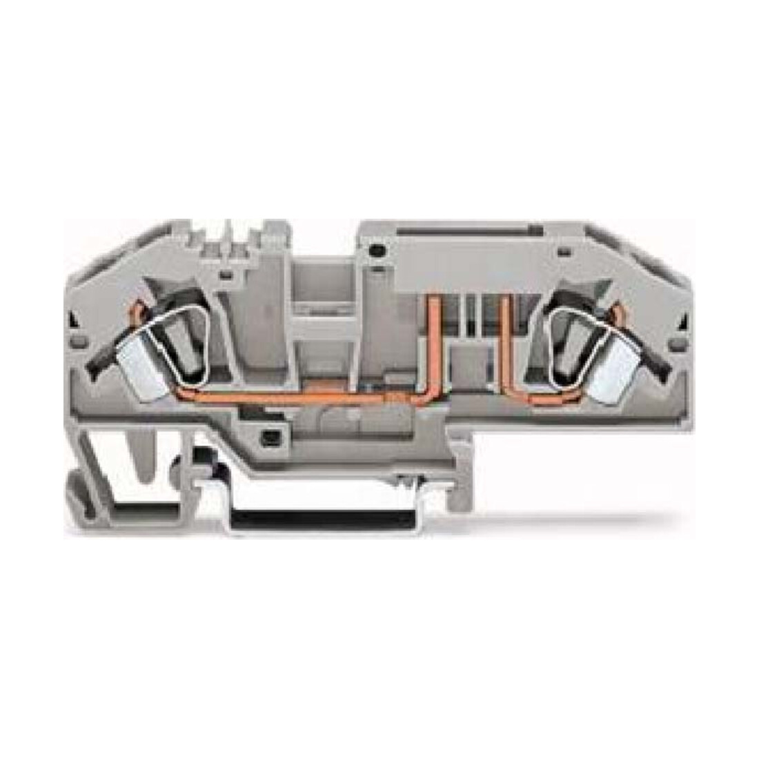 WAGO GmbH& Co. KG Connecteur de fusible 0,2-6 mm², gris 282-696