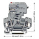 WAGO GmbH& Co. KG Connecteur de fusible gr 0,08-4 mm² 281-611/281-541
