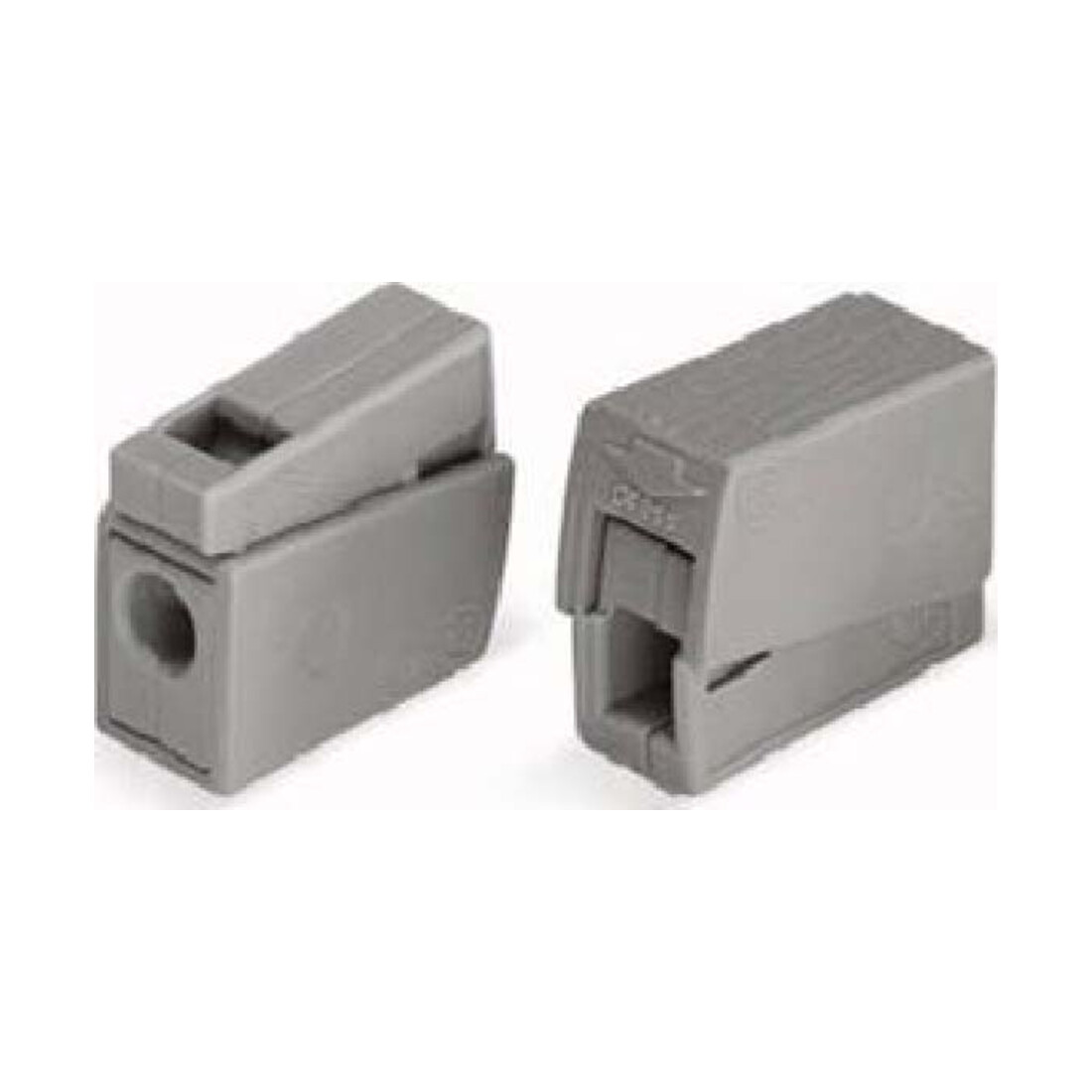 WAGO GmbH& Co. KG Connecteur de luminaire 1,0-2,5 mm² gris 224-101