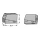 WAGO GmbH& Co. KG Connecteur de luminaire 1,0-2,5 mm² gris 224-101