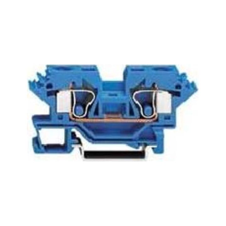 WAGO GmbH& Co. KG Connecteur de passage 0,2-10 mm² bleu 284-604