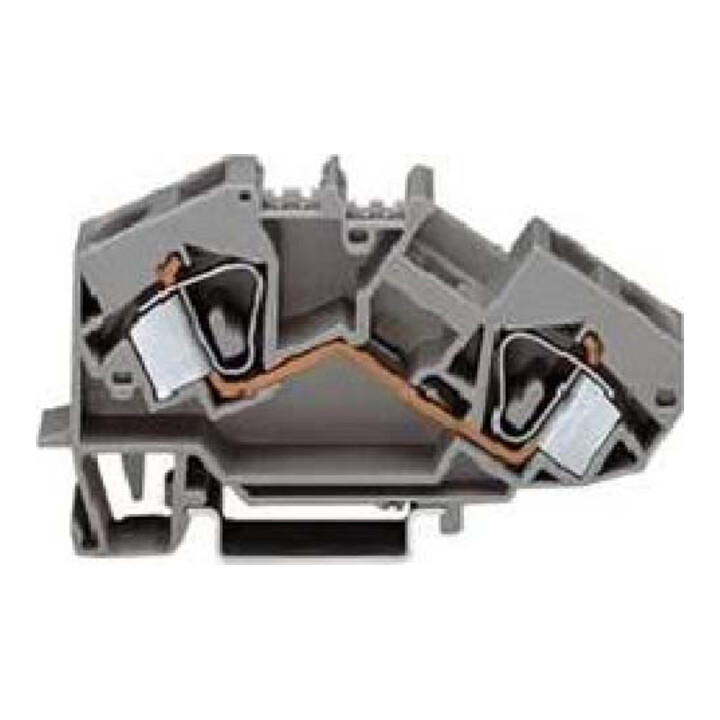 WAGO GmbH& Co. KG Connecteur de passage 0, 2-16 mm² bleu 783-604